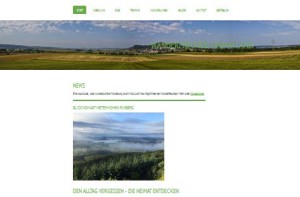 Webseite des Wandervereins Wanderfreunde Heimatland