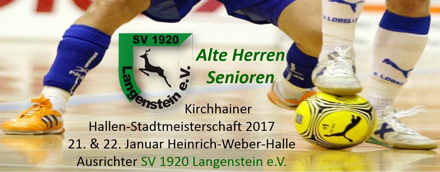 Hallen-Stadtmeisterschaft SVL Kirchhain Langenstein Januar 2017
