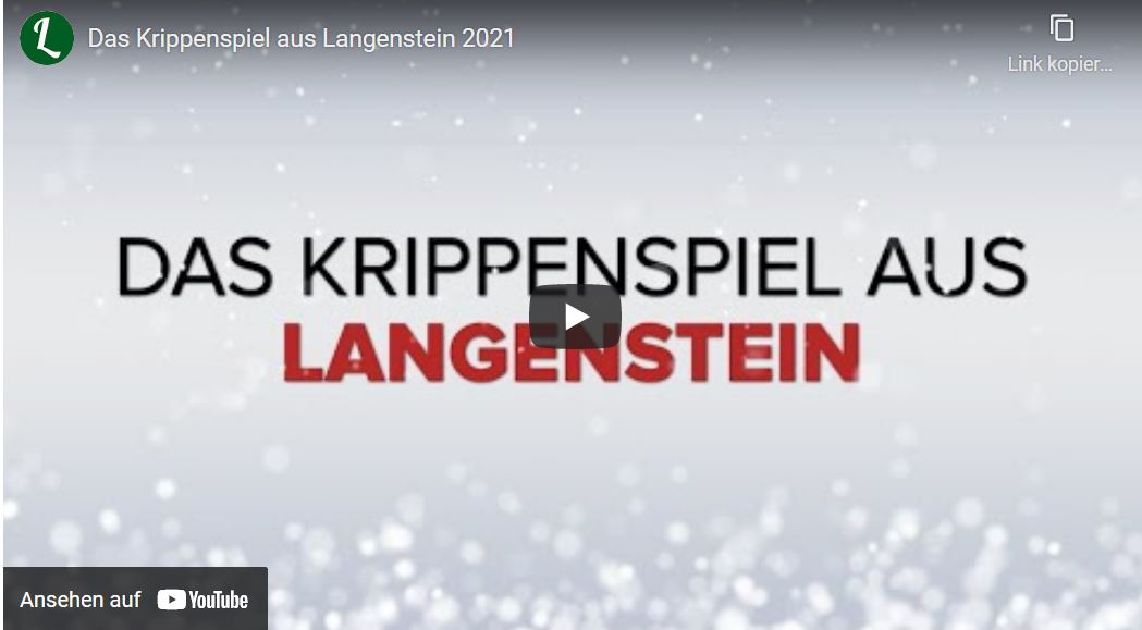 Video Krippenspiel aus Langenstein 2021
